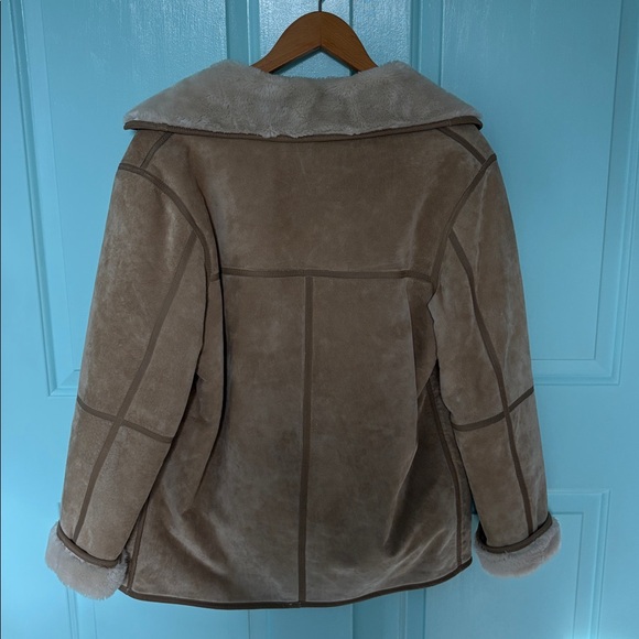 Vintage Jones New York Sport Suede Outer Faux Fur Inner Jacket - Picture 5 of 5